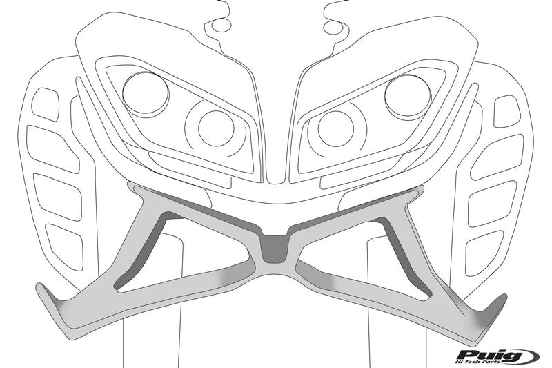 PUIG Naked Front Spoiler | 21135