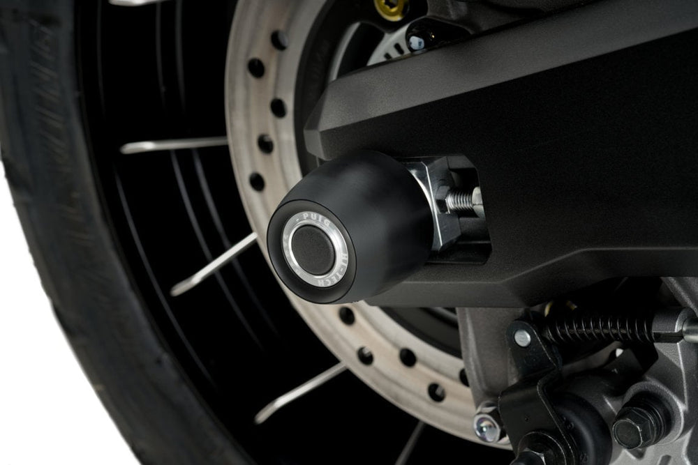 Puig PHB19 Swing Arm Protector Black | 21229N