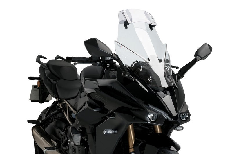Puig Touring Windshield with Visor, Color: Clear | 21343W