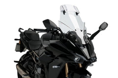 Puig Touring Windshield with Visor, Color: Clear | 21343W