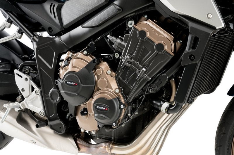 Puig Engine Protective Cover Black | 21367N