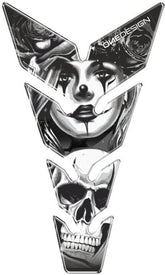 Puig TANK PAD SKULL & POKER | 21435
