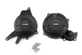 Puig Engine Cover Track For Championship Black | 21500N