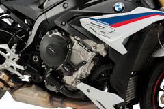 Puig Engine Cover Track For Championship Black | 21502N