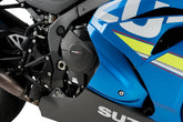 Puig Engine Cover Track For Championship Black | 21517N