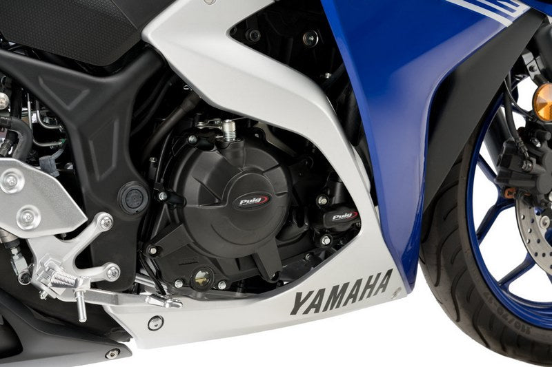 Puig Engine Cover Track For Championship Black | 21520N