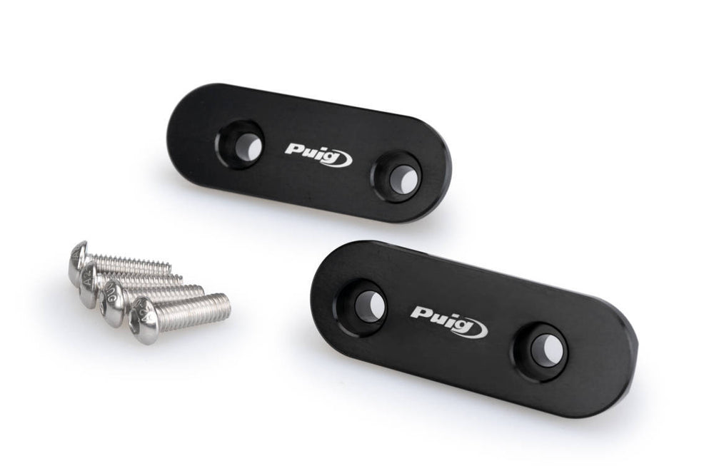 Puig Rearview Mirrors Caps Black | 21562N