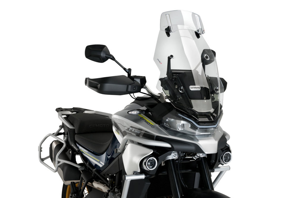 Puig Touring Windshield With Visor Smoke | 21595H