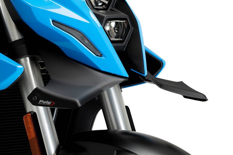 Puig Downforce Naked Frontal Spoilers Matt Black | 21704J