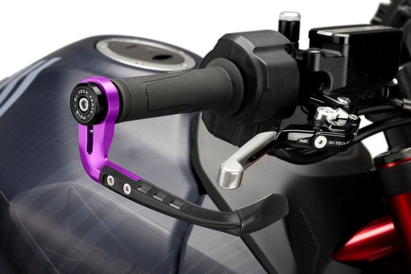 Puig Brake Lever Protector Raw Purple | 21993L
