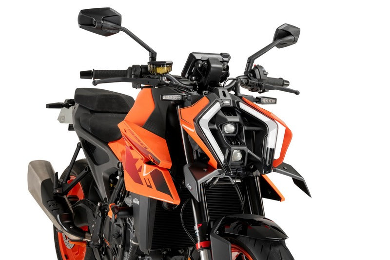 Puig_Frontal Spoiler Naked KTM 990 Duke 24' C/Matt Blac | 22178J