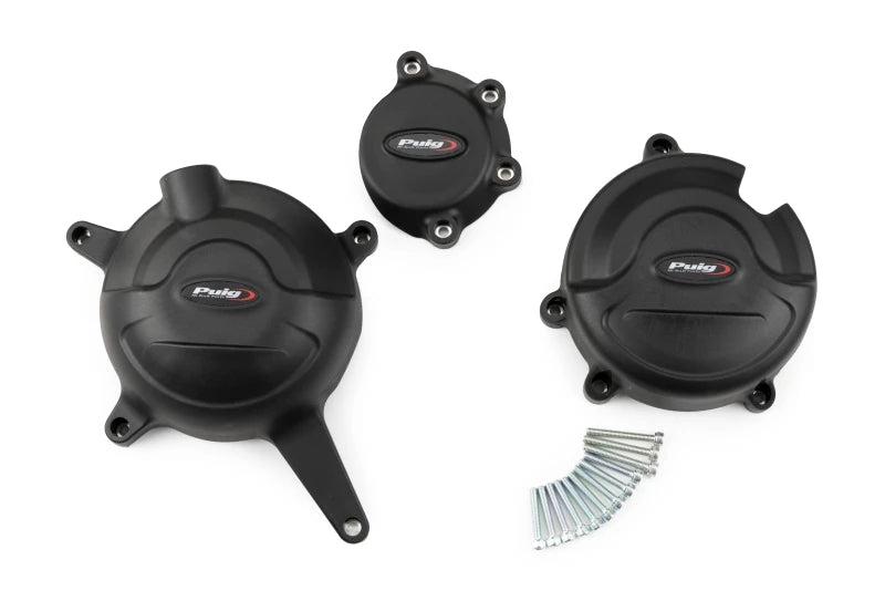 Puig Engine Covers Track For Championship Black | 22248N