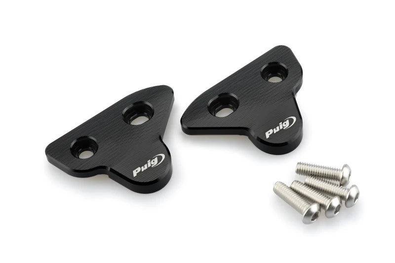 Puig Rearview Mirrors Caps Black | 22259N
