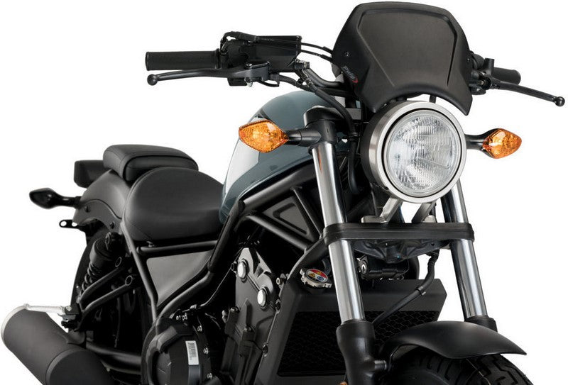 Puig Aluminium Frontal plate, Black | 3701N