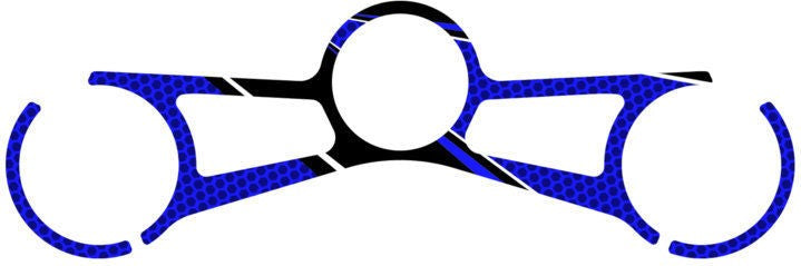 Puig Radikal Yoke Protector, Blue | 3710A