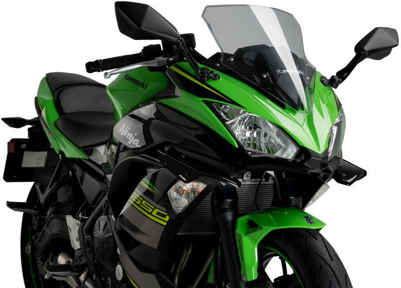 Puig Downforce Sport spoilers for motorcycle Kawasaki NINJA 650 2017 | 3835