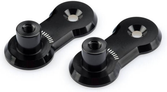 Puig 40mm adjustable footpegs relocation adaptors kit | 3839