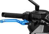 Puig Unfoldable Brake Lever 4.0. With Blue Selector | 4120A