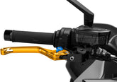 Puig Unfoldable Brake Lever 4.0. With Gold Selector | 4120O