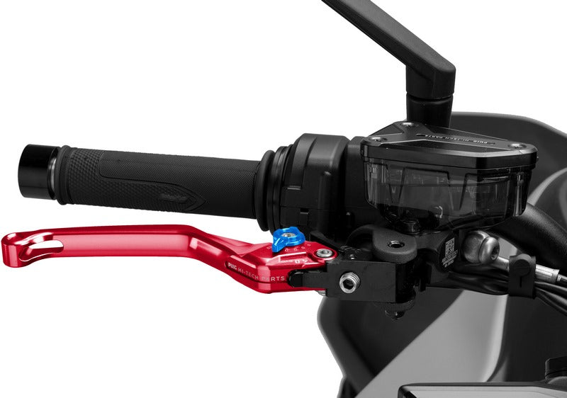 Puig Unfoldable Brake Lever 4.0. With Red Selector | 4120R