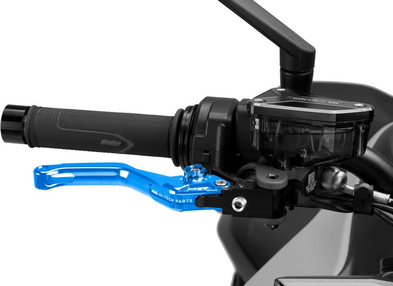 Puig Short Brake Lever 4.0. With Blue Selector | 4130A