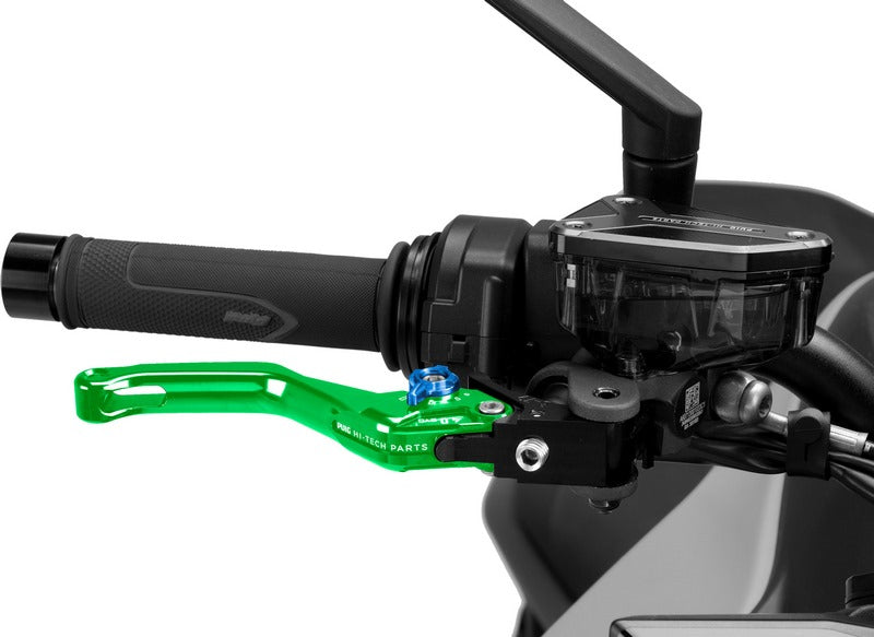 Puig Short Brake Lever 4.0. With Green Selector | 4130V