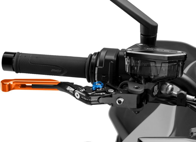 Puig Brake Lever 4.0. With Orange Selector/Black Extendable | 414TN