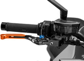 Puig Brake Lever 4.0. With Orange Selector/Black Extendable | 414TN
