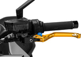Puig Unfoldable Clutch Levers 4.0. With Gold Selector | 4220O