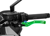 Puig Short Clutch Levers 4.0. With Green Selector | 4230V