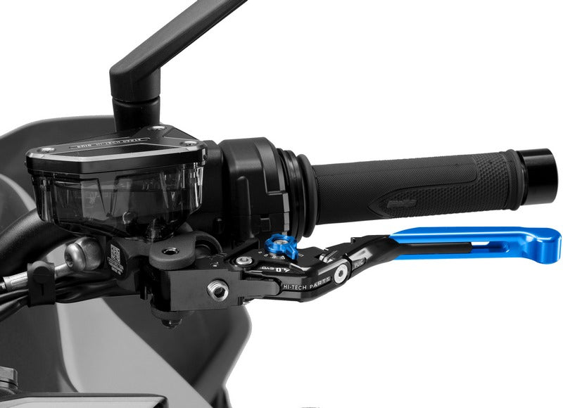 Puig Clutch Levers 4.0. With Blue Selector/Black Extendable | 424AN