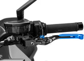 Puig Clutch Levers 4.0. With Blue Selector/Black Extendable | 424AN