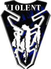 Puig Violent Tank Pads, Blue | 5519A