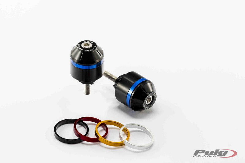Puig Short Bar end weights with rim