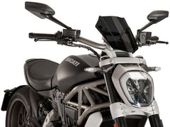 Puig Windshield New Generation Adjustable, Dark Smoke | 8921F
