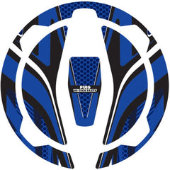 Puig Radikal Fuel Cap Covers, Blue | 9362A