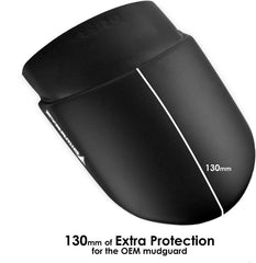 Pyramid Extenda Fenda | Matte Black | Honda MSX 125 2021> | 051830