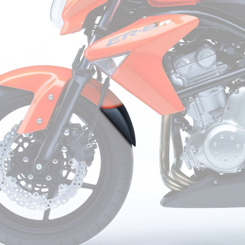 Pyramid Plastics Kawasaki ER-6N Extenda Fenda Matte Black 2006>2008 | 053002