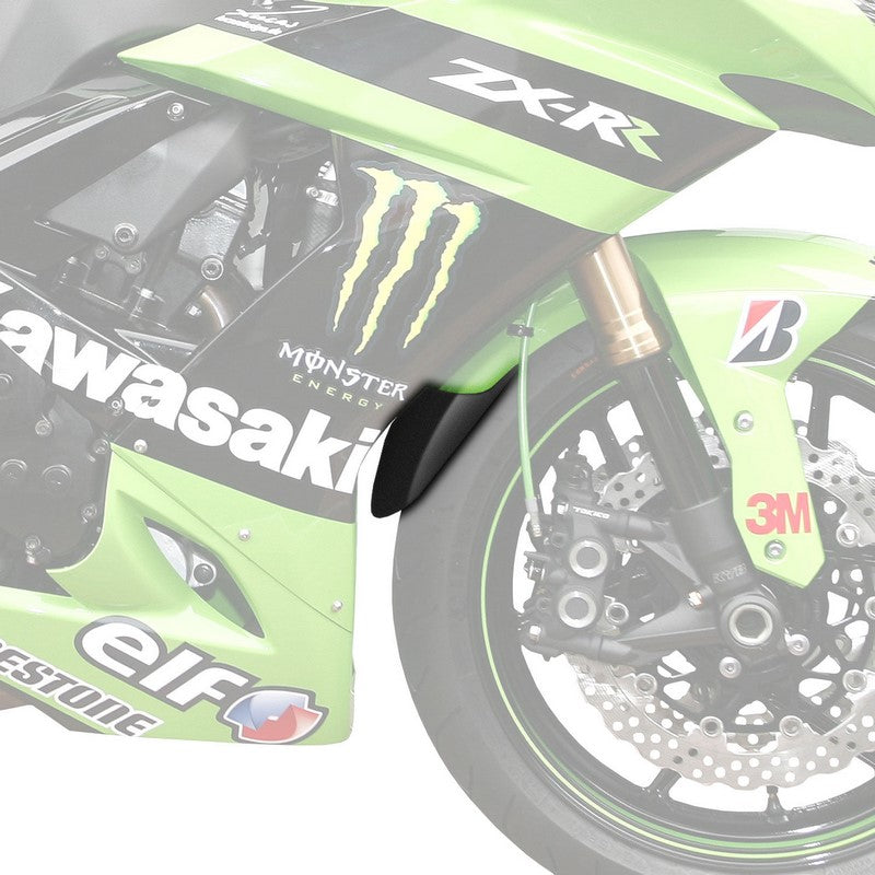 Pyramid Plastics Kawasaki ZX6-R 636 Extenda Fenda Matte Black 2005>2008 | 053170