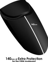 Pyramid Extenda Fenda | Matte Black | Ducati Scrambler Classic 2015>2019 | 055185
