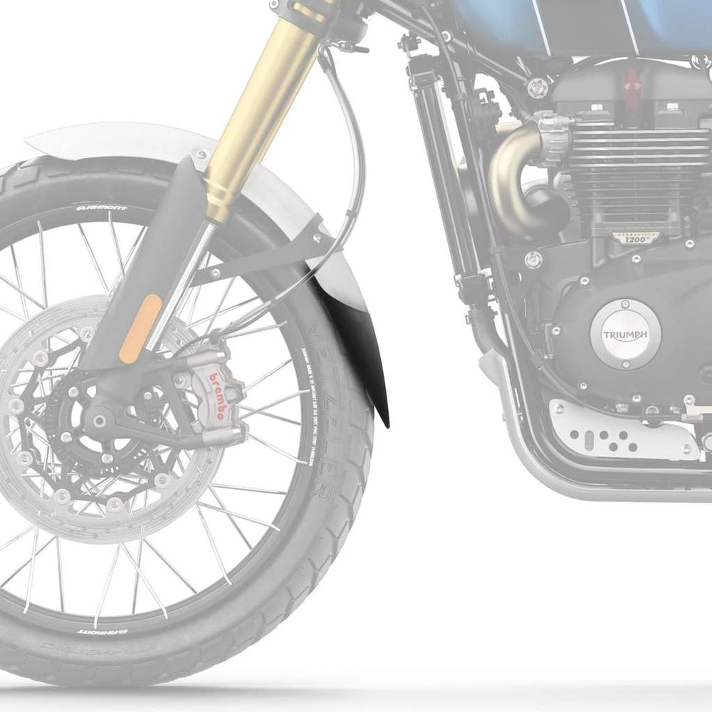 Pyramid Plastics Extenda Fenda | Matte Black | Triumph Scrambler 1200 XC 2019> | 056600