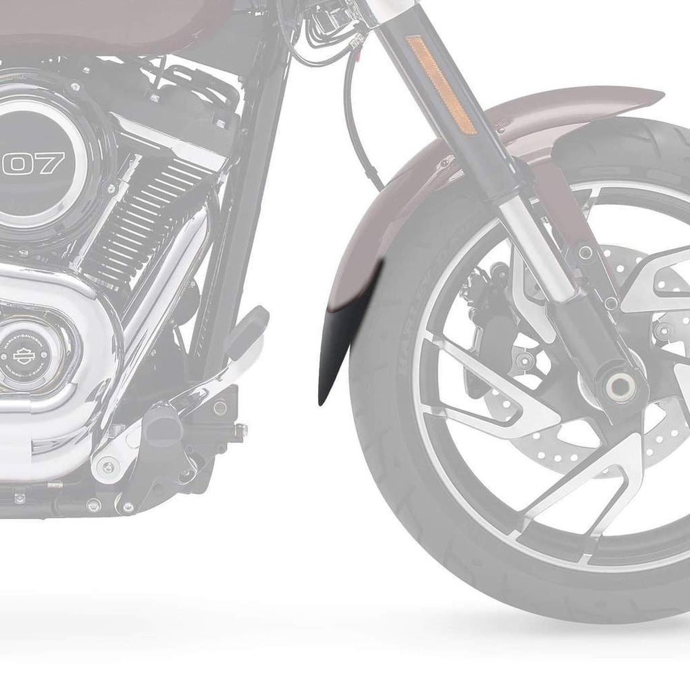 Pyramid Plastics Extenda Fenda | Matte Black | Harley Davidson Softail Low Rider S 2020> | 058695