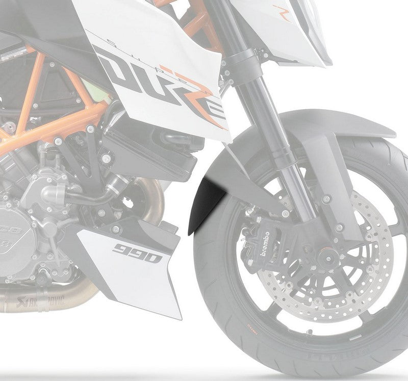 Pyramid Plastics KTM 990 Superduke R Extenda Fenda Matte Black 2005>2013 | 059300