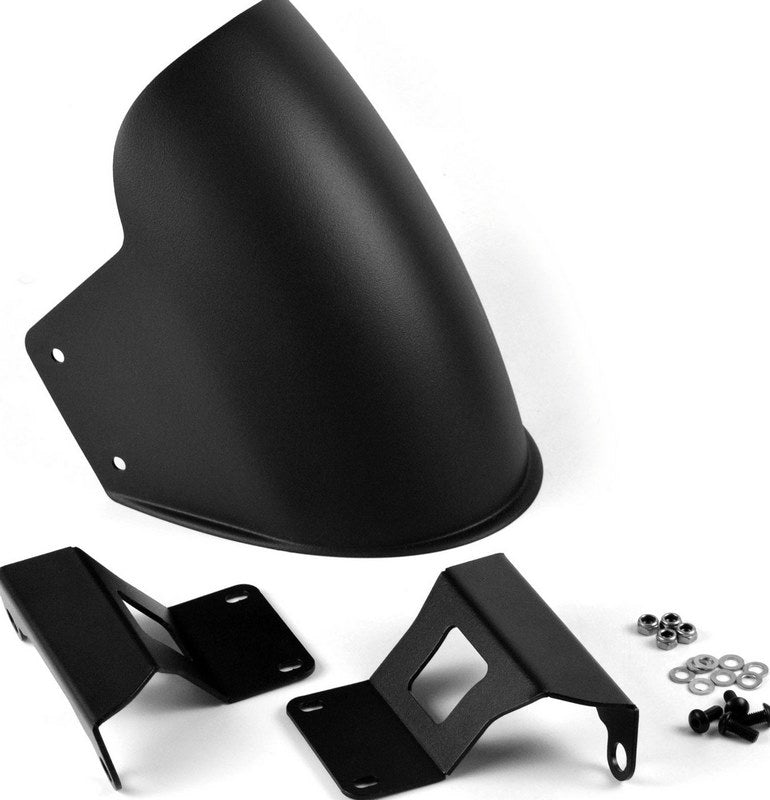 Pyramid Front Mudguard | Matte Black | KTM 790 Adventure R 2019>Current | 059393