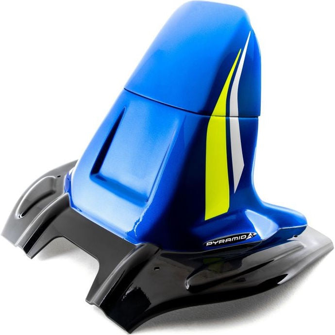 Pyramid Plastics Suzuki GSXR 1000 Hugger Metallic Blue (Triton Blue w/ Yellow & White Stripes) 2017> | 070406D