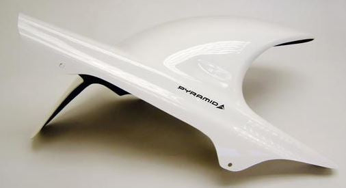 Pyramid Plastics Honda CB 600 N Hornet Hugger Gloss White 2003>2004 | 07135C