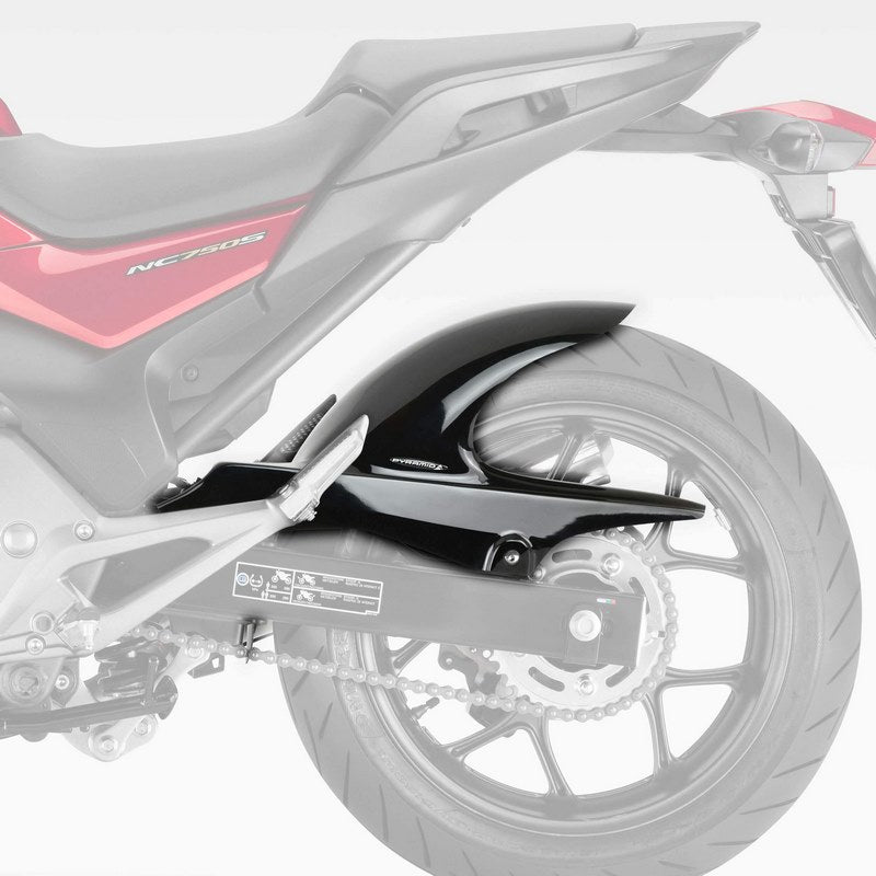 Pyramid Plastics Hugger Gloss Black Honda NC 700 S 2012> | 071973B