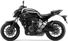 Pyramid Plastics Yamaha MT-07 Hugger Gloss Grey (Nimbus Grey) 2013> | 072438D