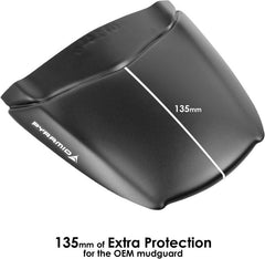 Pyramid Hugger Extension | Matte Black | Yamaha MT-10 2016> | 072448