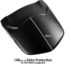 Pyramid Hugger Extension | Matte Black | Yamaha Tracer 9 2021> | 072452